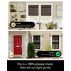 UNISHADES Cordless Bamboo Roman Shades for Windows, Size (26.5" W
