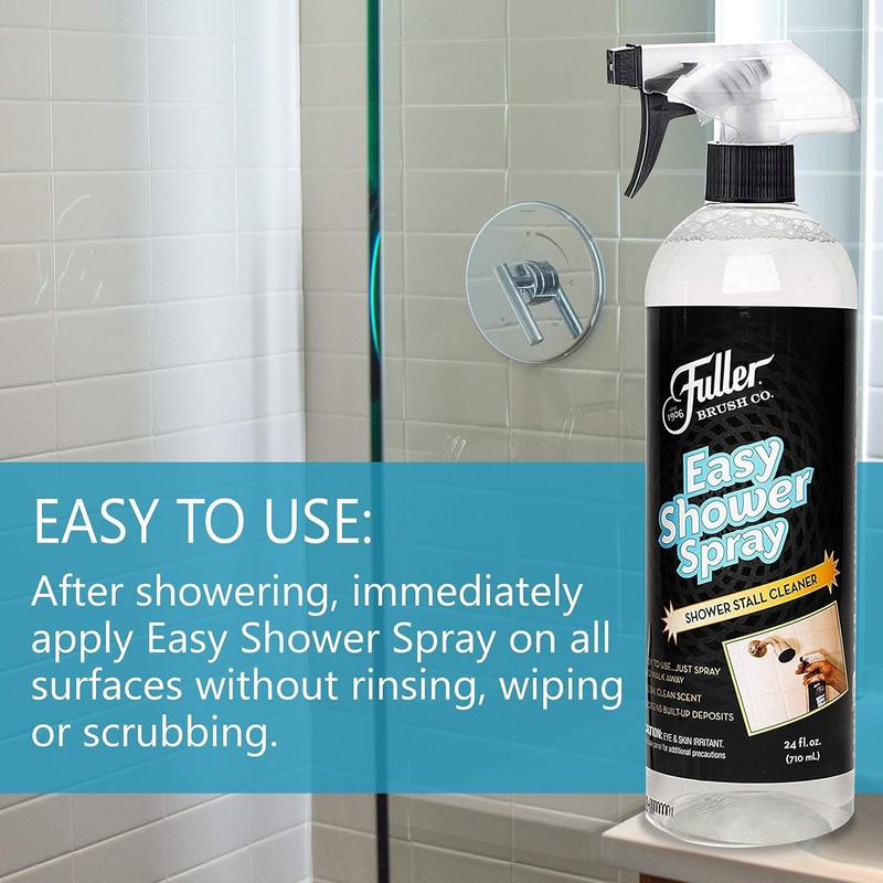 Fuller Brush Easy Shower Spray - No Scrub Shower Cleaner
