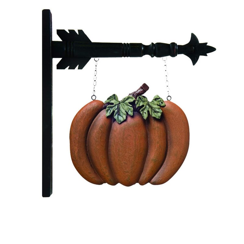 K&K Interiors B8096 Arrow Replacement Decorative Hanging Sign, Orange