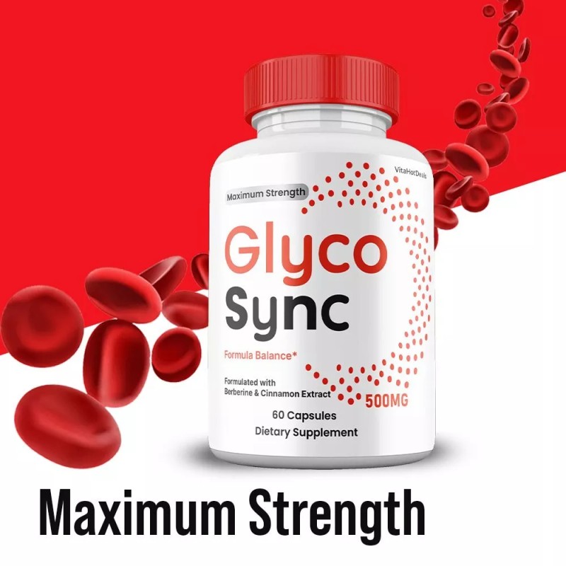 Glyco Sync Capsules, Max Strength, GlycoSync Blood Support Supplement (5