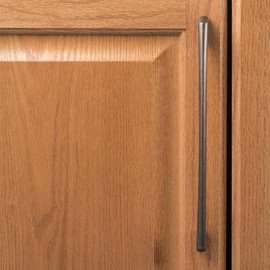 Hickory Hardware 1 Pack Solid Core Kitchen Cabinet Pulls, Luxury Cabinet Handles, Hardware for Doors & Dresser Drawers, 8-13/16 Inch (224mm) Hole Center, Windover Antique, Greenwich Collection
