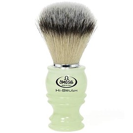 Omega Hi-Brush 46800 Shaving Brush Glow in the Dark Resin