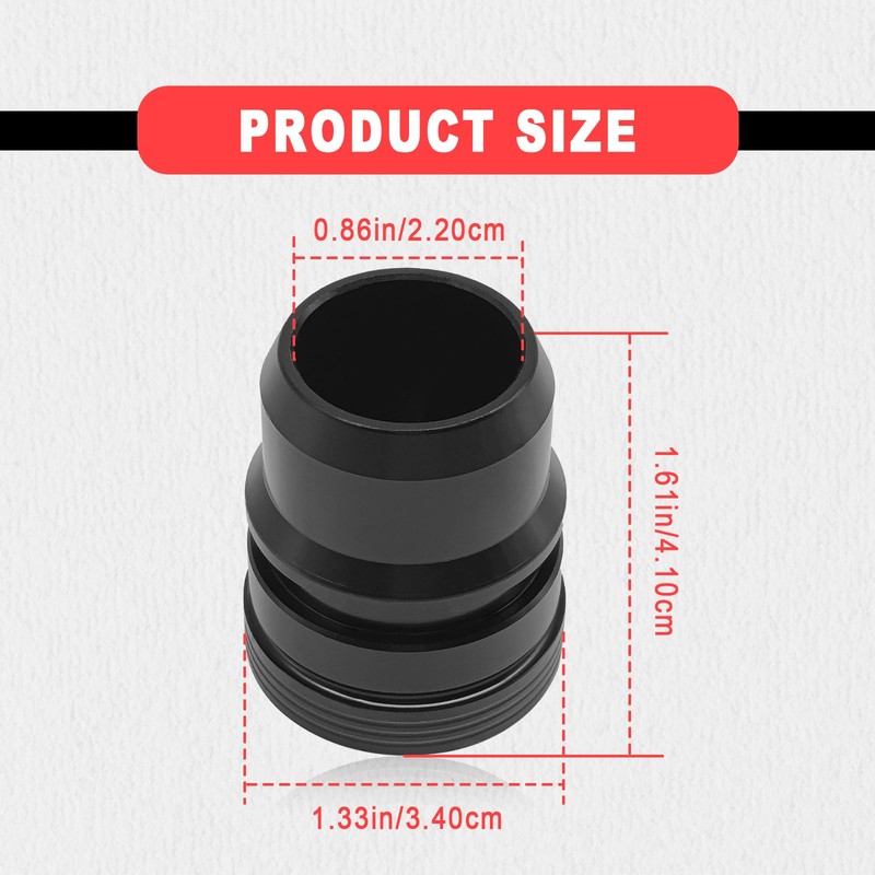 SYudwen Billet Blow Off Valve Mod, Compatible with Ford 2013-2023