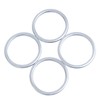 Young Wolf 4X Washer Gasket Silver Compatible with Bafang BBS01
