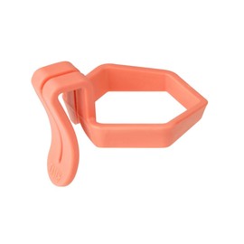 Tasty Cooking Spoon Holder Made of Heat Resistant Material, Dishwasher Safe, Ideal for Modern Kitchens, Brown, 6.7 x 5.2 x 4.8 cm, Apricot