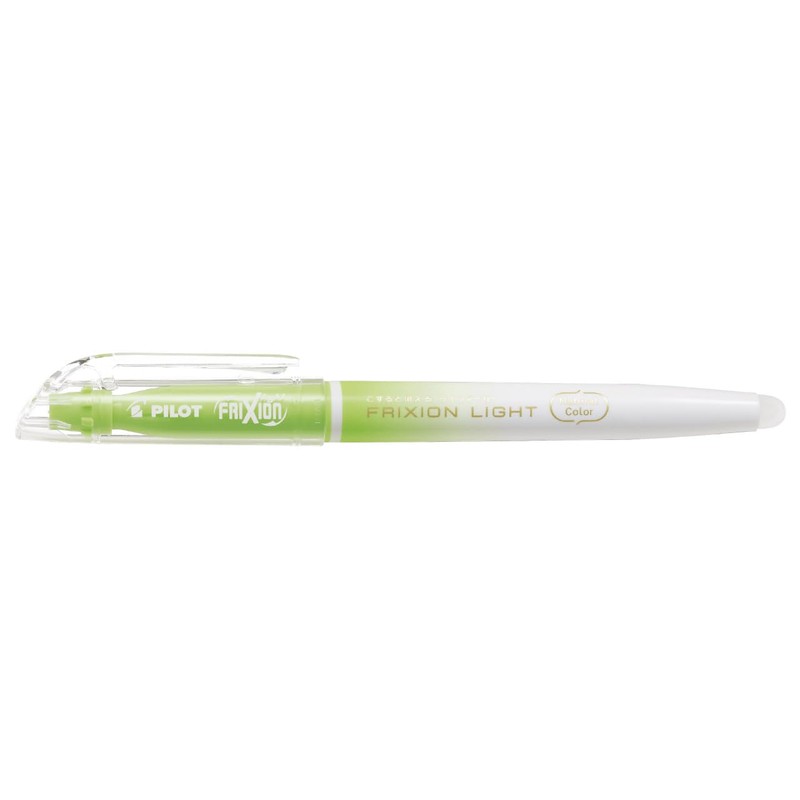 Pilot SFL100SL10NLG Erasable Highlighters, Frixion Light, Natural Color, Light Green,