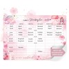 TOBJA Unicorn timetable wipeable - sticks to all smooth surfaces,
