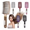 Universo en Linea Cepillo Doble Peine Para Desenredar Cabello Masaje