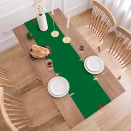 Buxiuer Masters Tournament - Camino de mesa de golf Augusta - Decoración nacional de día festivo para comedor, hogar, cocina, mesa (13 x 90 pulgadas)