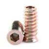 ORTAVA Screw Nut M6, Pack of 20 Threaded Insert Wood