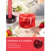 TeeLux Strawberry Hibiscus Iced Tea, Natural Hibiscus Tea with Stevia