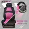 CAR PASS Rainbow Cool Universal Fit Two Front 3D Air