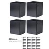 Post Base Protectors Stainless Steel, Range 3.3-6in Adjustable Column Protect