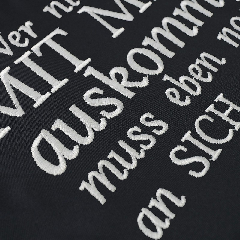 EXPRESS-STICKEREI Gym Bag Funny Saying | Bag Black Waterproof Sports