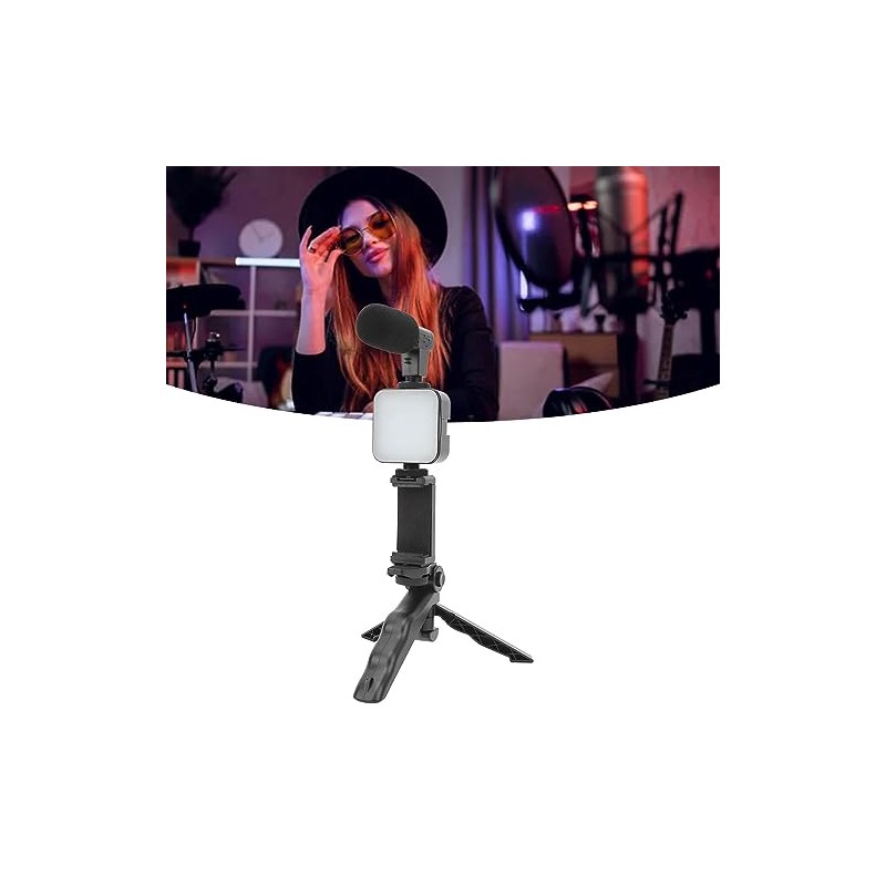 Kit de Accesorios de Luz de Video LED en la