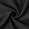 LEMOMO Black Blackout Curtains/42 x 63 Inch/Set of 2 Panels