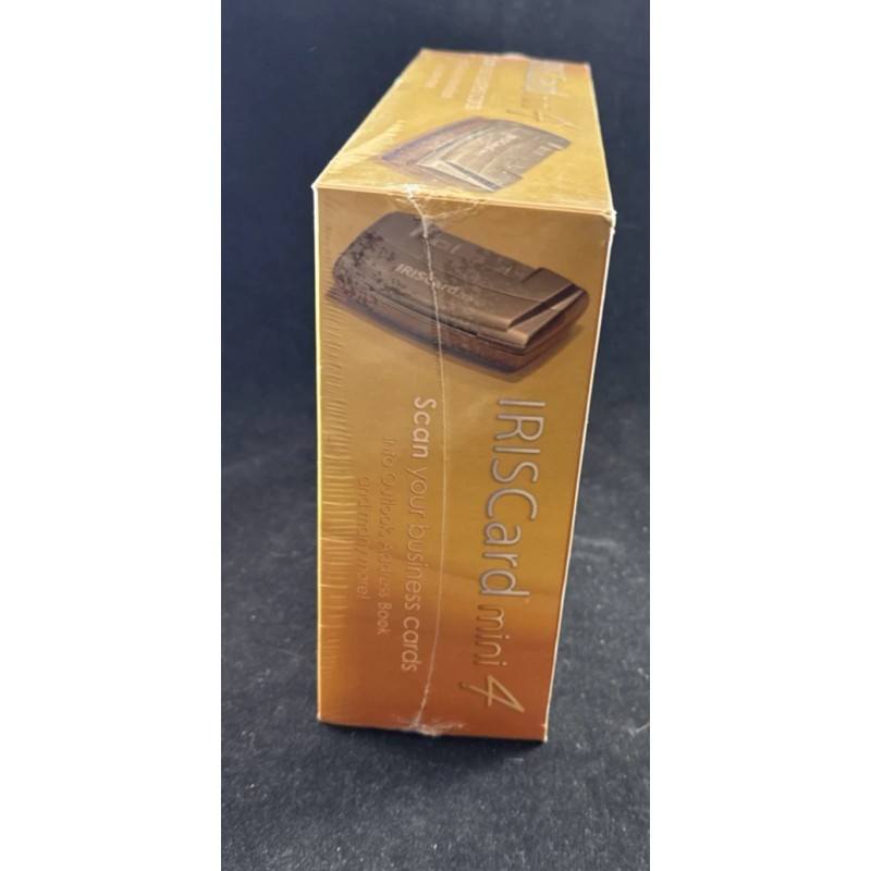 IRIS Card mini 4 -Personal Business Card Scanner, New Sealed