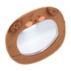 Baby Car Mirror Cute Cartoon Super Soft Fabric Acrylic Car
