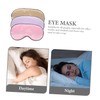Healeved Sets Lightproof Sleeping Eye Mask Elastic Band Soft Material