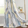 Leeva Grommet Drapes & Curtains for Office, Linen Textured Modern