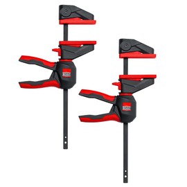 BESSEY EZ360S-11SET Single-Handed Clamp with Rotating Handle Span 110 mm Projection 40 mm Clamping Force 40 kg Innovative 360° Rotating Mechanism Ideal for Model Making Weight 0.23 kg