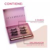Everbelle Pestañas Magneticas Premium Maximo Volumen 3pack+ Delineador