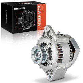 A-Premium Alternator Compatible with Toyota Tacoma 1995-1996 2.4L 2.7L, T100 1994-1996 2.7L, 12V 60A 5-Groove Pulley Clockwise, Replace# 101211-0530