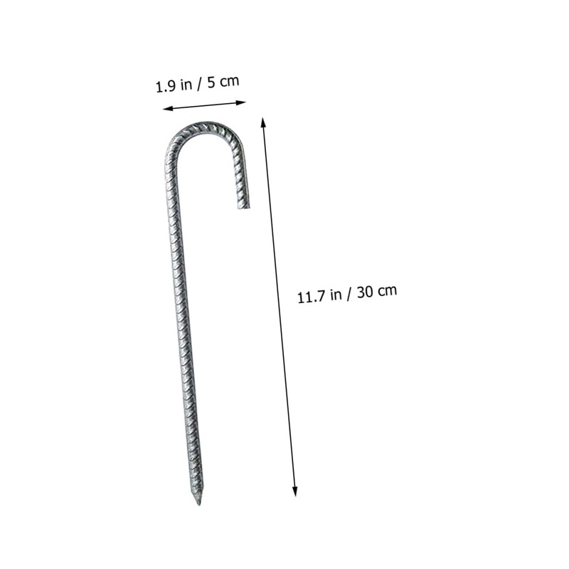 BIUDECO Heavy Duty Ground Stakes with for Trampoline and Swing