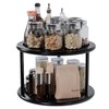Exabang Turntable 2 Tier Spice Rack, Diameter 25 cm, Spice