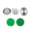 i Cafilas New Lid Stainless Steel Refillable Coffee Capsules Crema