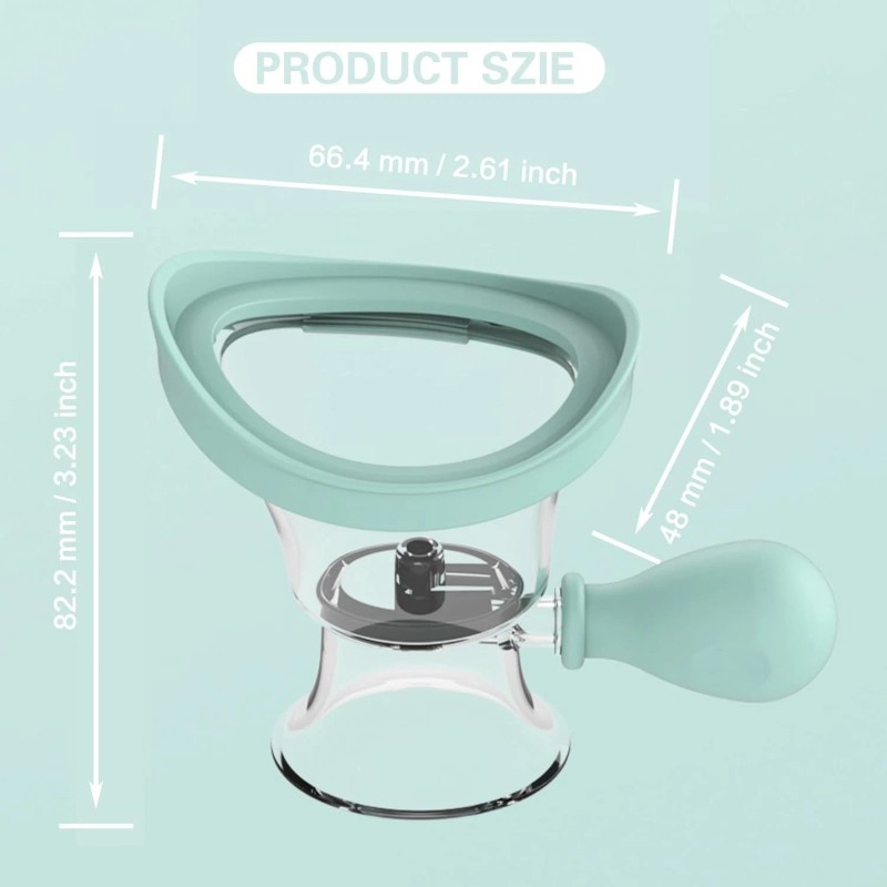 Brand: LOVUFIR Eye Wash Cup, Kit - Silicone Manual Air