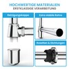 Bächlein Universal cup siphon for washbasins, odour trap with cleaning