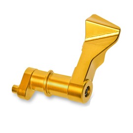 Proyoureye Billet Aluminum Parking Brake Lever for The Can-Am Ryker ACE 600/900 /Rally Edition/Sport（2015-2025）| Parking Brake Lock Thumb Lever (Yellow)