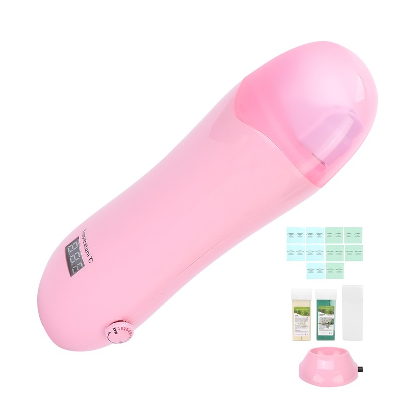 Hair Removal Waxing Roller Kit Milk Wax Aloe Vera Wax