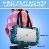 Nurse Bag with 21 Pockets - Big, Waterproof Medical Utility