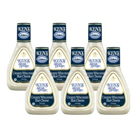Ken's Steak House Creamy Wisconsin Blue Cheese Dressing (16 Fl Oz (Pack of 6)
