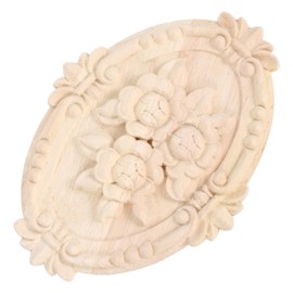 Operitacx Holzschnitzabziehbilder Dekorationen Holz Apparien Blumenschnitzer Abziehbilder Holzschnitzdekorben Blumenholzschnitzer Ornamente Dekorative Holzverkleidung Holz Applizes Holz