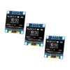 APKLVSR 3 x 0.96 Inch OLED Display I2C 128 x