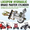 LOCOPOW Go Kart Hydraulic Brake Master Cylinder for 150cc 90cc