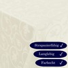 Damask Tablecloth Non-Iron Baroque Decoration Design Jacquard Table Cloth Many
