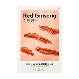 MISSHA Airy Fit Sheet Mask Red Ginseng 19g *1ea