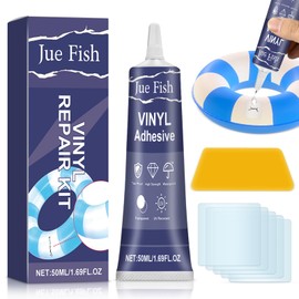 ZTBFHLZQ Pool Repair Kit, Pool Patches, Waterproof, Pool Film Repair Kit, PVC Repair Kit, Transparent Repairs for Inflatable Kayaks, Air Mattresses, Tents, Swimming Pools