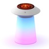 Humidifier Aroma Diffuser Mushroom Shape 760ml Capacity Rechargeable Home Decoration
