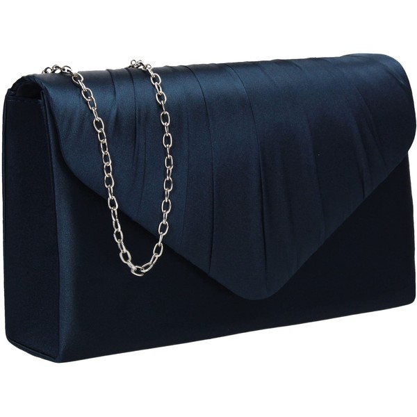 SwankySwans Chantel Womens Satin Party Prom Wedding Evening Clutch Bag