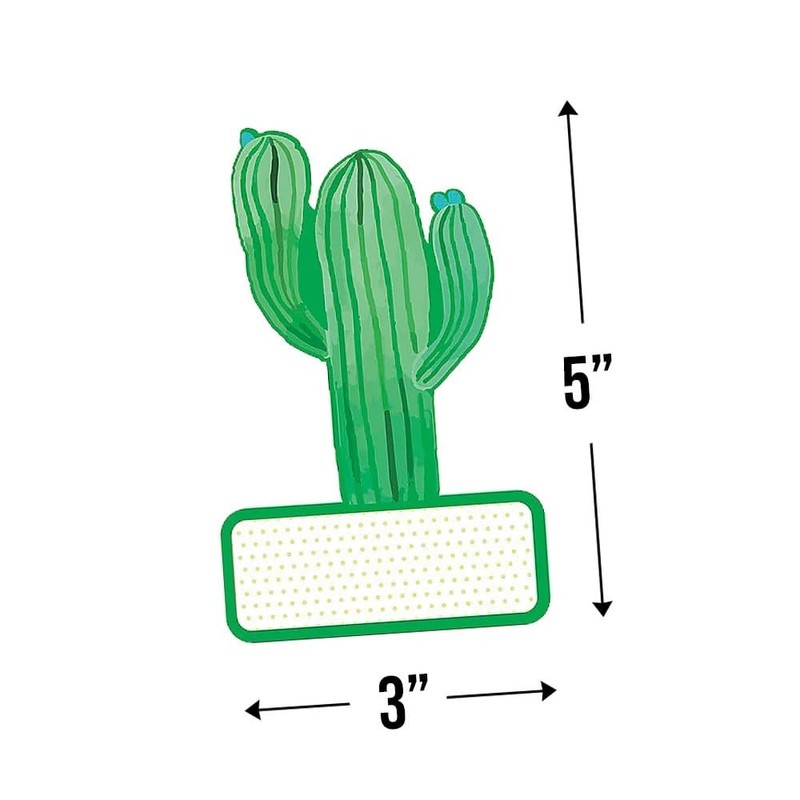 Cactus Cutouts - 48 Pieces - Educational and Learning Activities