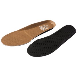 Kita NO,7930 Insoles with Steel Plate to Prevent Stepping, Braun