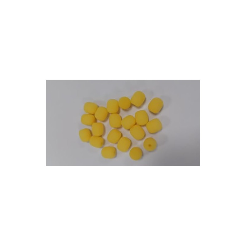 ZTTM Mini Lavalier Foam Windscreen Covers, 20 Pack, Yellow, for