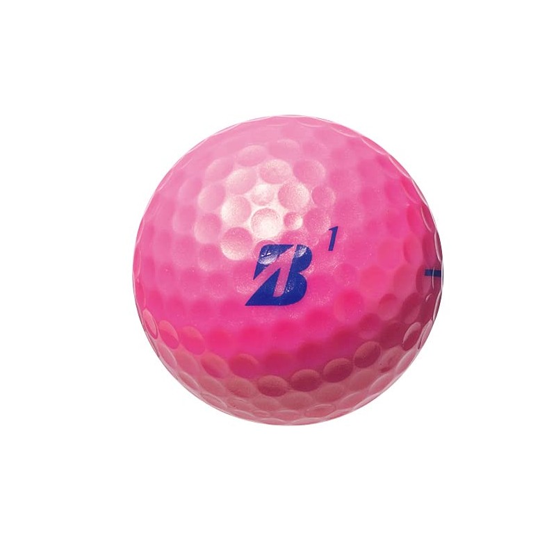 Bridgestone Extra Soft Golf Balls, 2023 Model, 12 Balls, Pink