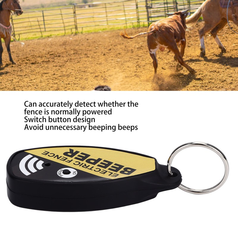 Electric Fence Beeper ABS Fence Voltage Tester for Farms Home