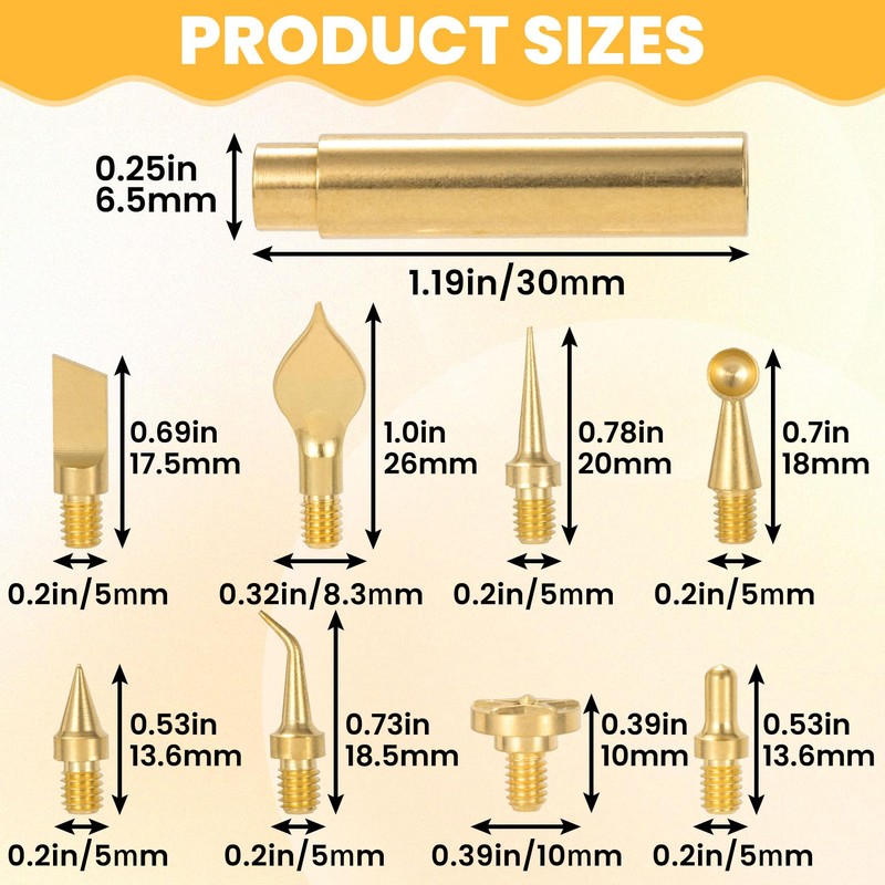 VARMDUKKE 3D Printer Smoothing Tool Kit Tool, 8PCS 3D Printer